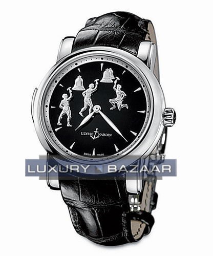 Ulysse Nardin Minute Repeater -Triple Jack (Platinum/Black Onyx/ - Click Image to Close